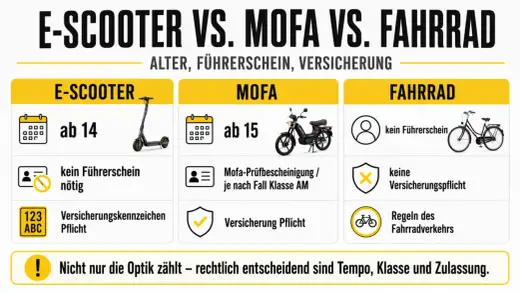 Was ist ein Scooter? Unterschiede, Regeln und Kaufkriterien